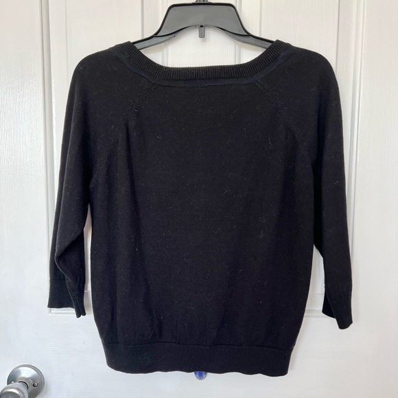 Forever21 Black Sequin Cardigan - Picture 4 of 5